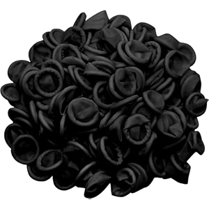 anti-static esd latex finger cots reusable rubber fingertips protective finger gloves black 100 pcs