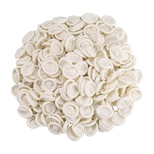 anti-static esd latex finger cots white pack of 50 pcs