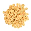 Anti-Static ESD Latex Finger Cots, Reusable Rubber Fingertips Protective Finger Gloves (Yellow, 144 pcs)