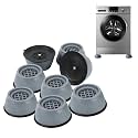 Anti Vibration Pad for Washing Machine Support Set of 8, Non Slip Rubber