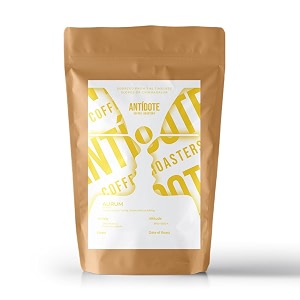 antidote coffee roasters aurum  mango flavoured coffee beans  freshly roasted small batch arabica  250g coarse