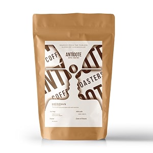 antidote coffee roasters meridian  medium roast freshly roasted small batch beans 250g specialty arabica  material medium