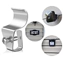 Antimbee 30-Pack Vinyl Siding Hooks, No-Hole Stainless Steel Siding Clips