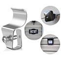 Antimbee 40-Pack Vinyl Siding Hooks, No-Hole Stainless Steel Siding Hooks