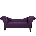 Rosewood 2-Seater Settee Sofa Diwan Couch for Home and Living Room
