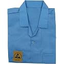 Antistatic Apron | Lab Coat, blue for Cleanroom, Unisex, (pack of-1) (L)