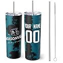 ANTKING Jacksonville Tumbler 20oz Travel Mug Custom Name Number Gift