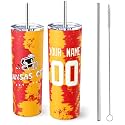 ANTKING Kansas Tumbler 20oz Travel Mug Custom Name Number Gift