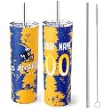 ANTKING Los Angeles R Tumbler 20oz Travel Mug Custom Name Number Gift