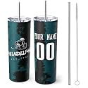 ANTKING Philadelphia Tumbler 20oz Travel Mug Custom Name Number Gift