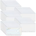 Antner 50PCS A6 Binder Pockets 6-Hole Cash Envelopes for A6 6-Ring Binder