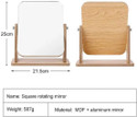 Antopy wooden makeup mirror 360