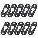 Antrader Heavy Duty Keyhole Hangers,Wall Mount Hanging Plates,1.8" x 0.65"