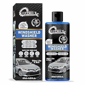 antson 250 ml windshield washer fluid for car  car windshield cleaner liquid in concentrate form 20ml for 1l tank a streak free finish with our car wiper liquid gives 100 optical vision