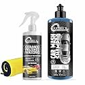 Antson Car Wash Shampoo, 450ml &amp; Ceramic Polish Waxing for Car 250ML, Includes 1 Cloth (Car Shampoo + Car Polish)