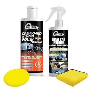 antson combo includes car dashboard polish amp car interior cleanerwith 1 cloth 1 applicator interior cleaner  dashboard polish