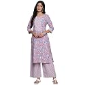 anubhutee Women39s Cotton Blend Floral Printed Off