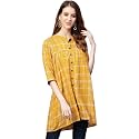 anubhutee Women39s Rayon Printed A-Line Kurti
