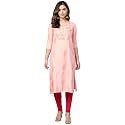 anubhutee Women39s Viscose Rayon Straight Kurta