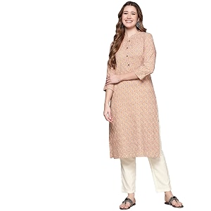anubhutee Women Ethnic Motifs Printed Woven Design