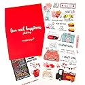 anujarusiya Love Stickers | 95 Cute self Adhesive Stickers | Matte Laminated Paper Stickers| Perfect for Anniversary, Gift, Greeting Decor