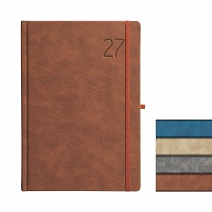 anupam blaze 2027 diary with dates 2027 daily planner full page per day with monthly calendar new year diary 2027 year planner 80 gsm size b5 25x17cm 365 days aesthetic book amp daily diary - tan