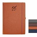 Anupam Blaze 2027 Diary with Dates, 2027 Daily Planner Full Page Per Day with Monthly Calendar, New Year Diary 2027 Year Planner 80 GSM Size A5 21x14cm 365 Days Aesthetic Book &amp; Daily Diary - Tan