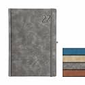 Anupam Blaze 2027 Diary with Dates, 2027 Daily Planner Full Page Per Day with Monthly Calendar, New Year Diary 2027 Year Planner 80 GSM Size A5 21x14cm 365 Days Aesthetic Book &amp; Daily Diary - Grey
