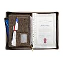 Anupam Multipurpose Premium File Folders for Certificates, Documents Holder, Document Bag, Portfolio, Executive File Legal Size Documents Holder with 20 Leafs (Brown)