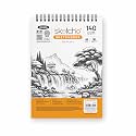Anupam Sketch-O Sketchbook A5 | 60 Sheet 120 Pages | 140GSM | Durable Acid Free Drawing Paper |Top Spiral-Bound Sketchpad for Artists Kids &amp; Professionals for Marker Colored Pencil Charcoal (Pack of 1)