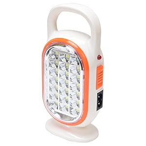 anushmeet led rechargeable mini emergency light study lantern light for homeofficewhiteplastic