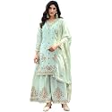 Anveri Textiles Premium Silk Embroidered Kurti with