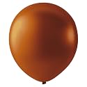 Pack of 100 Brown Latex Metallic HD Balloons 10" Inch Best for Happy Birthday Party Supplies, Theme Party Decoration, Anniversary, Wedding