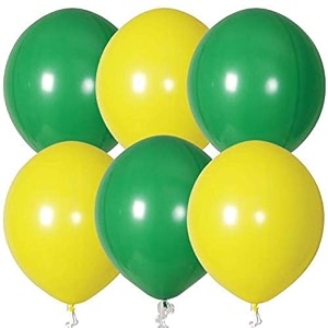 pack of 100 yellow green latex metallic hd balloons 1034 inch best for happy birthday party supplies theme party decoration anniversary wedding