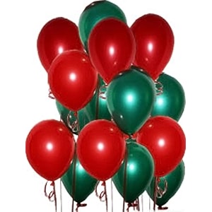 pack of 200 red green latex metallic hd balloons 1034 inch best for happy birthday party supplies theme party decoration anniversary wedding