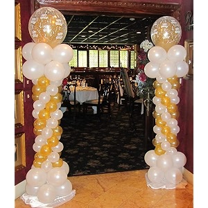 pack of 25 golden white latex metallic hd balloons 1034 inch best for happy birthday party supplies theme party decoration anniversary wedding