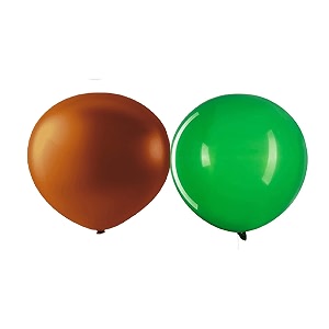 pack of 250 brown green latex metallic hd balloons 1034 inch best for happy birthday party supplies theme party decoration anniversary wedding