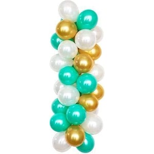 pack of 250 golden green white latex metallic hd balloons 1034 inch best for happy birthday party supplies theme party decoration anniversary wedding