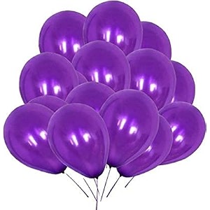 pack of 250 purple latex metallic hd balloons 1034 inch best for happy birthday party supplies theme party decoration anniversary wedding