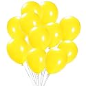 Pack of 250 Yellow Latex Metallic HD Balloons 10" Inch Best for Happy Birthday Party Supplies, Theme Party Decoration, Anniversary, Wedding