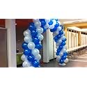Pack of 30 Blue, White Latex Metallic HD Balloons 10" Inch Best for Happy Birthday Party Supplies, Theme Party Decoration, Anniversary, Wedding
