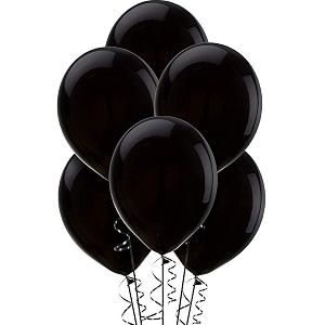 pack of 30 golden black latex metallic hd balloons 1034 inch best for happy birthday party supplies theme party decoration anniversary wedding