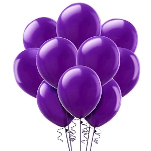 pack of 30 purple black latex metallic hd balloons 1034 inch best for happy birthday party supplies theme party decoration anniversary wedding