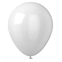 Pack of 30 White Latex Metallic HD Balloons 10" Inch Best for Happy Birthday Party Supplies, Theme Party Decoration, Anniversary, Wedding