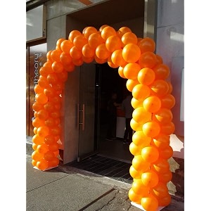 pack of 40 orange latex metallic hd balloons 1034 inch best for happy birthday party supplies theme party decoration anniversary wedding