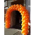 Pack of 40 Orange Latex Metallic HD Balloons 10" Inch Best for Happy Birthday Party Supplies, Theme Party Decoration, Anniversary, Wedding