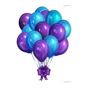 pack of 40 purple blue latex metallic hd balloons 1034 inch best for happy birthday party supplies theme party decoration anniversary wedding