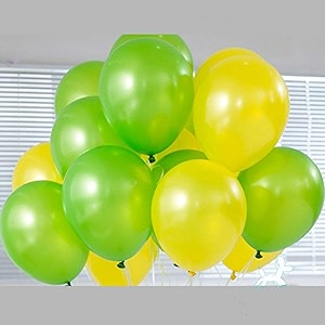 pack of 40 yellow green latex metallic hd balloons 1034 inch best for happy birthday party supplies theme party decoration anniversary wedding