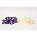 Pack of 50 Purple, White Latex Metallic HD Balloons 10" Inch Best for Happy Birthday Party Supplies, Theme Party Decoration, Anniversary, Wedding