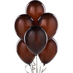pack of 60 brown latex metallic hd balloons 1034 inch best for happy birthday party supplies theme party decoration anniversary wedding